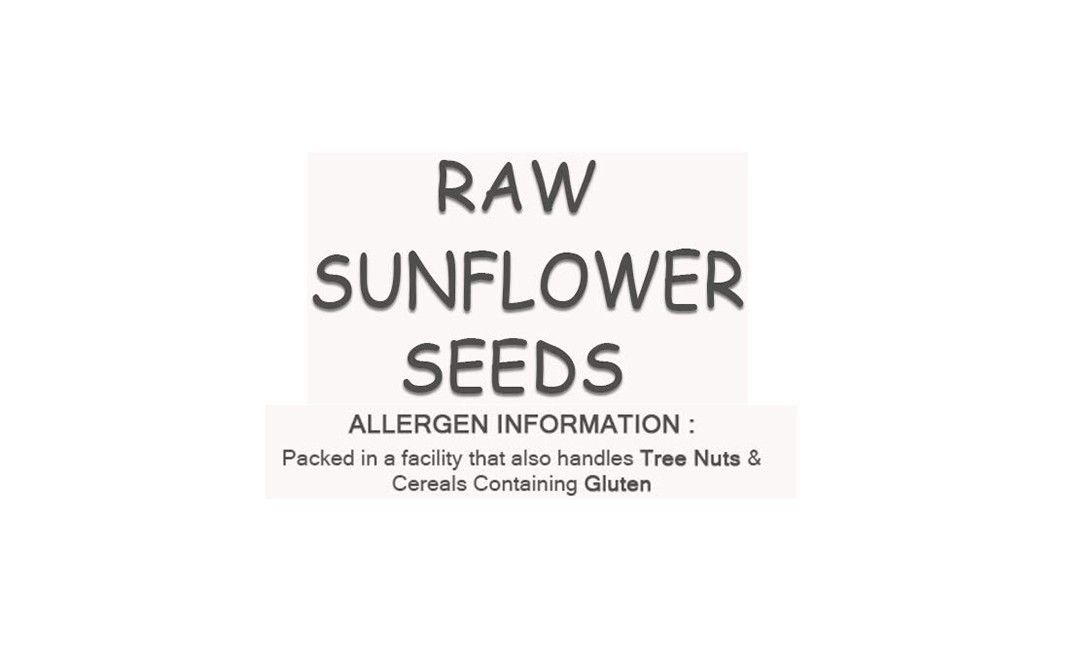 Ancient Bites Sunflower Raw Seeds    Pack  1 kilogram